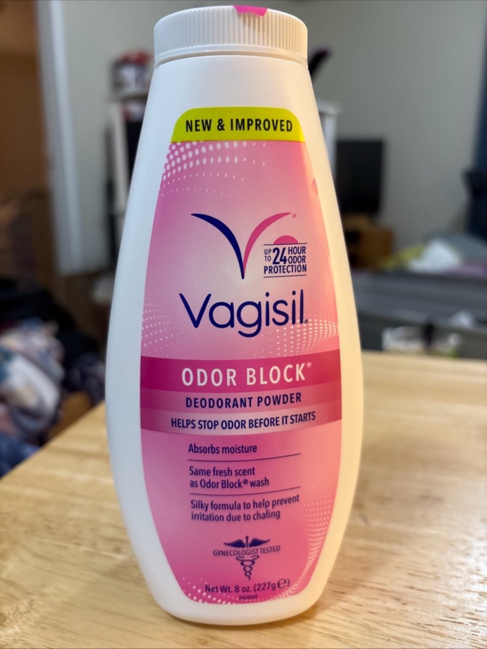 Brand new sealed bottle Vagisil Odor blocking deodorant powder 8ozs